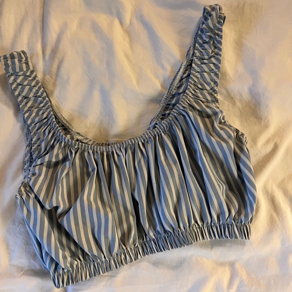 Striped Summer Crop Top